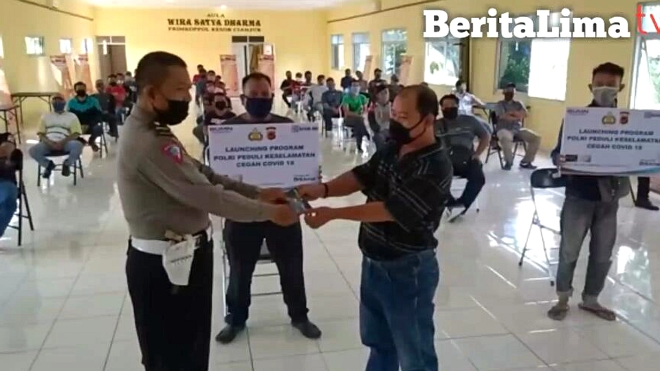 Polisi Cianjur Raih 350 Motor, Ganti Knalpot Brong