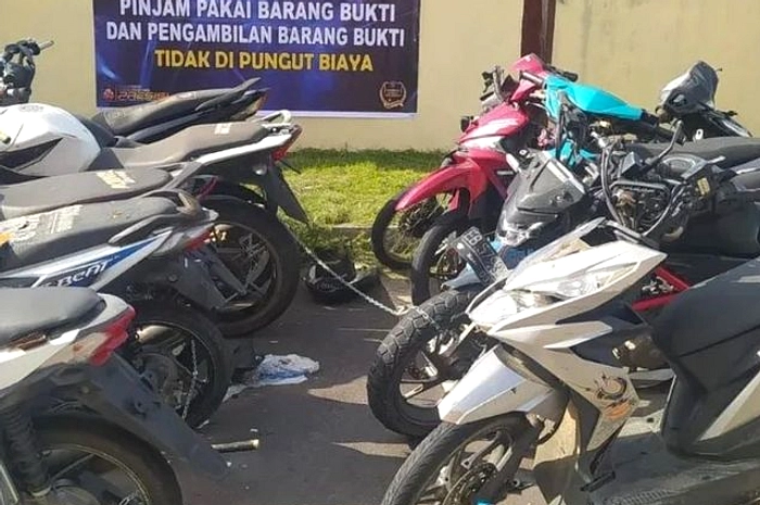 Polisi Gratiskan Ambil 417 Kendaraan Bukti Kecelakaan