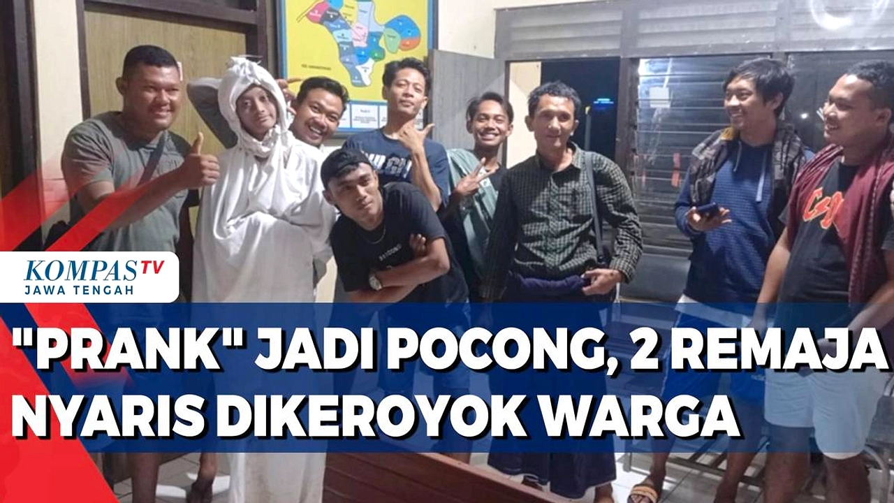 Polisi Tangkap Tiga Remaja Pasca Video Pencitra Pocong Viral