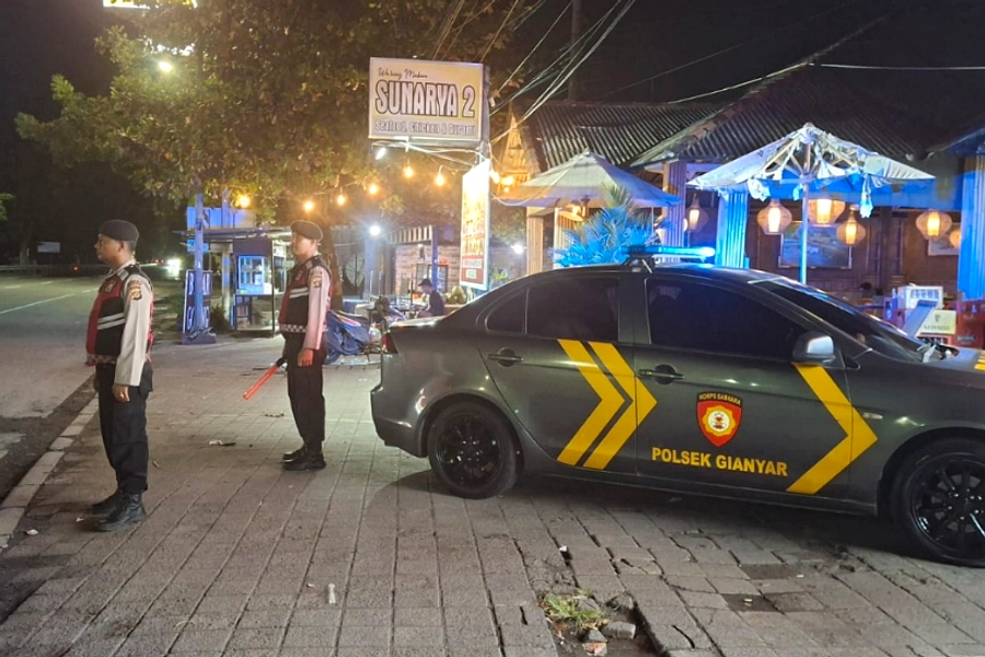 Polres Gianyar Patroli 12 Jalan, Hindari Balap Liar
