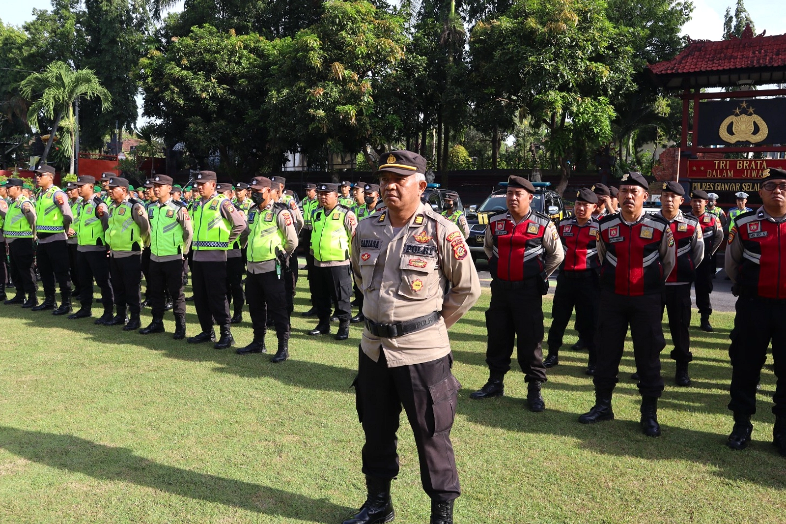 Polres Gianyar Selenggarakan Santunan Personel Purnawirawan