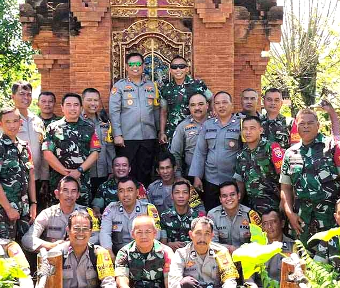 Polres-Kejari-Kodim Gianyar Gelar Rabu Kasan