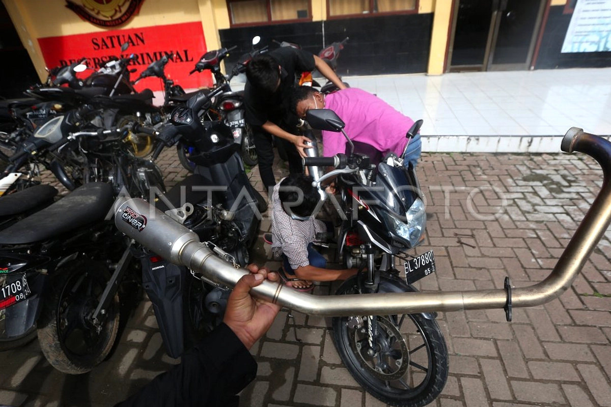 Polres Probolinggo Tangkap 67 Sepeda Motor Balap Liar