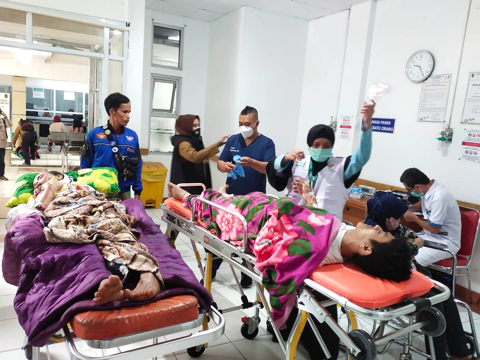 Polri dan Pemerintah Cianjur Gelar Donor Darah Massal