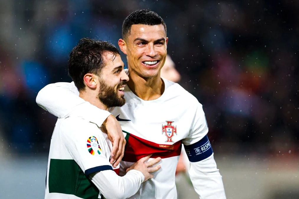 Portugal Pesta Gol, Ronaldo Bawa Tim ke Unggul 3-0