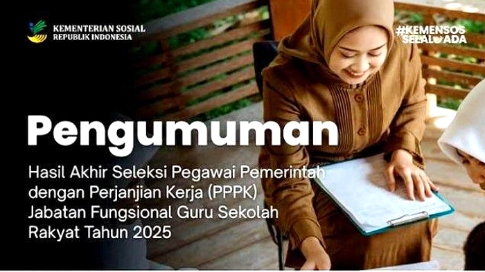 PPPK Guru Sekolah Rakyat 2026: 3.053 Formasi Ditawarkan