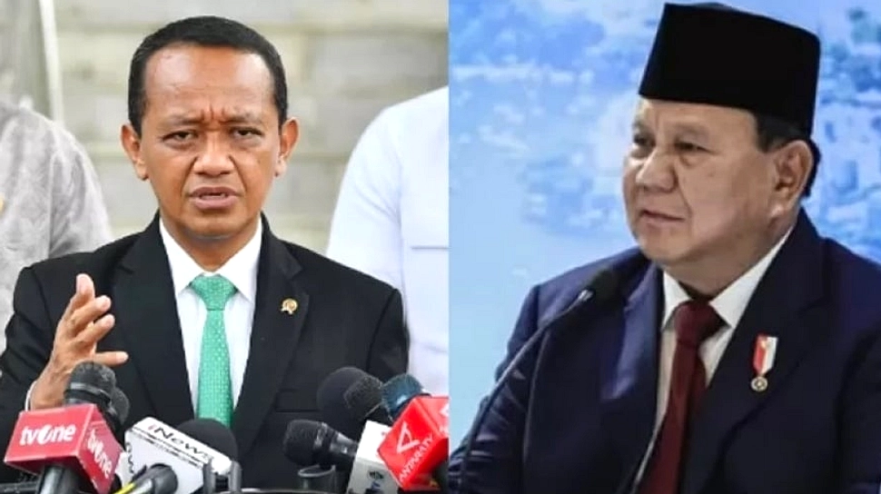 Prabowo Beri Bahlil Nilai Rapor Memuaskan