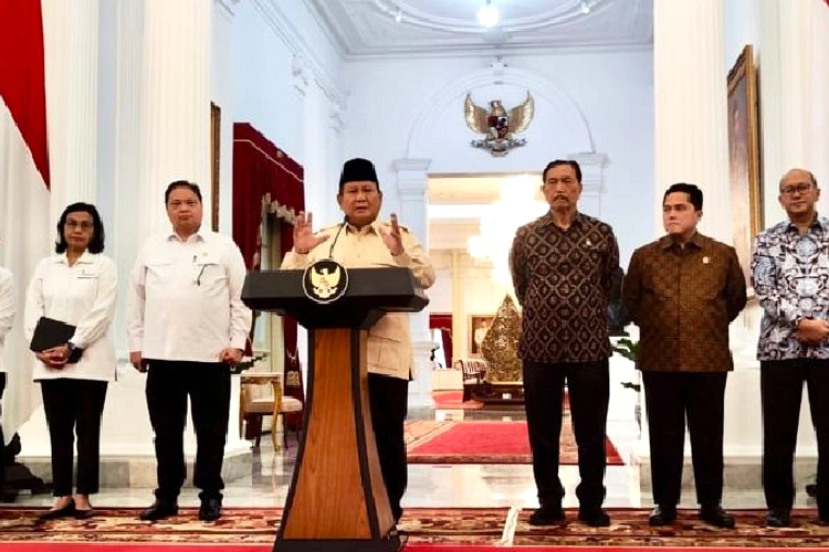 Prabowo: BI dan Himbara Harus Satu Tim