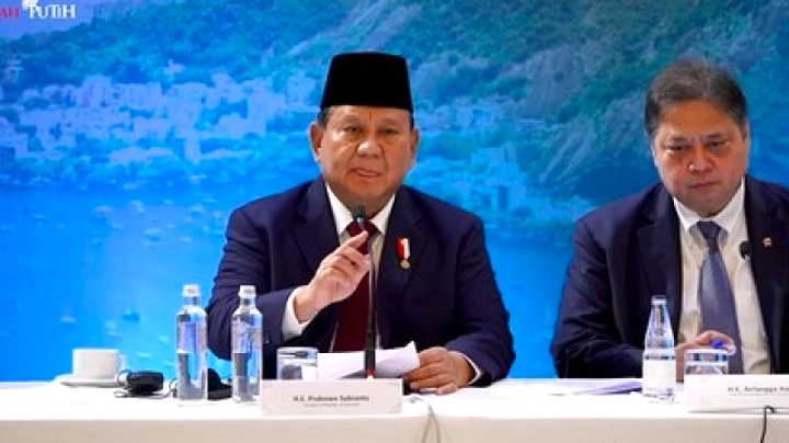 Prabowo Targetkan 8% Pertumbuhan Ekonomi Hingga 2029