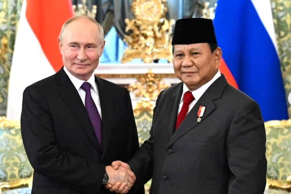 Prabowo Ucapkan Terima Kasih Putin atas Dukungan BRICS