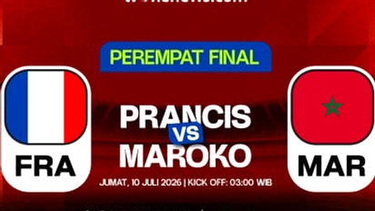 Prancis vs Maroko: Duel Perempat Final Piala Dunia 2026