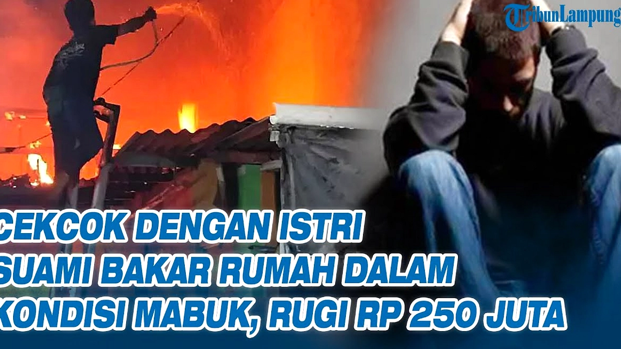 Pria di Luwu Timur Bakar Rumah Mertua Karena Frustrasi