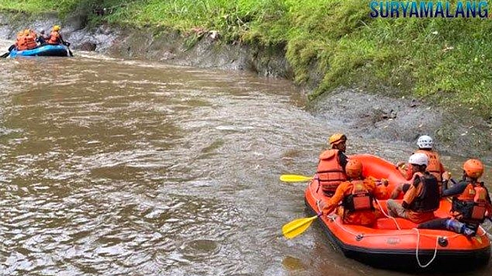 Pria Hanyut di Sungai Brantas, Pencarian Berlanjut di Kediri
