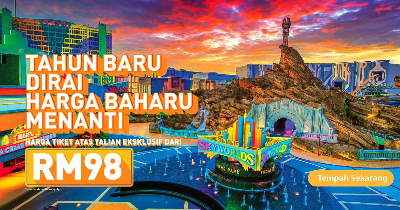 Promo Liburan Keluarga ke Genting Diskon Hingga 62%