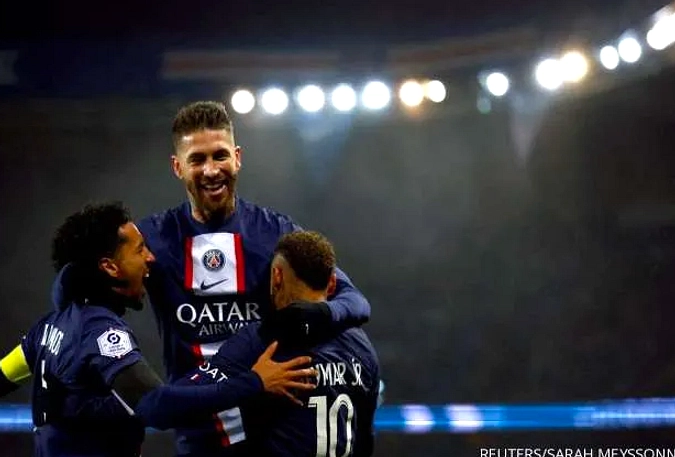 PSG 3-0 Angers, Lee Kang-in Dua Gol, Red Card Ramos di