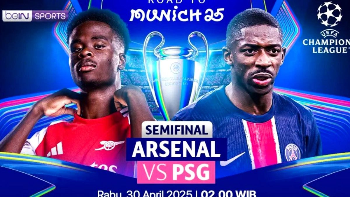 PSG dan Arsenal Raih Final Liga Champions 2026