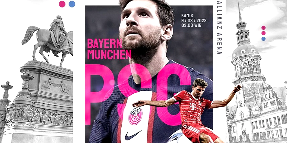 PSG Hadapi Bayern di Semifinal Liga Champions 2024