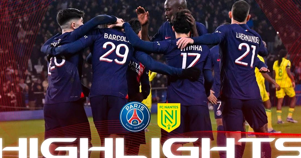 PSG Kalahkan Nantes 3-0, Tegaskan Posisi Puncak Liga Parc