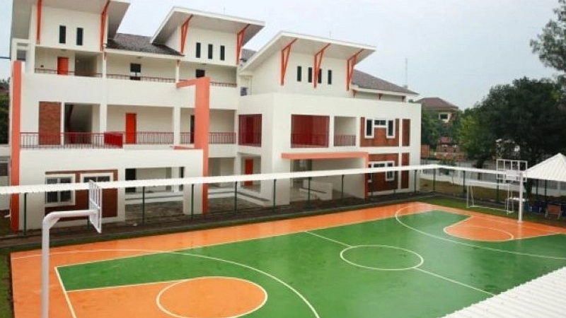 PT Nindya Karya 69% Selesai Sekolah Rakyat Medan