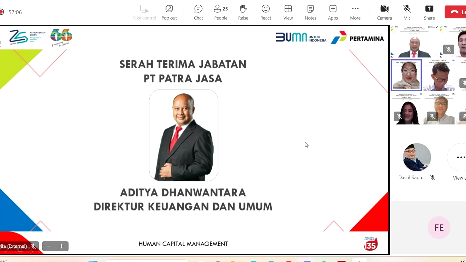 PT Patra Jasa Catat Pertumbuhan Pendapatan 17% di RUPS 2025