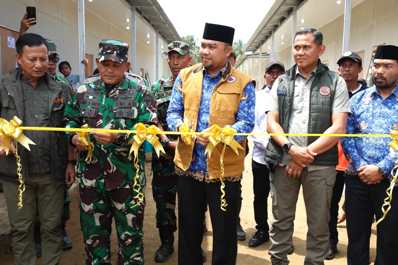 PT PP & PU Perbaiki Hunian Aceh Utara Pasca Puting Beliung
