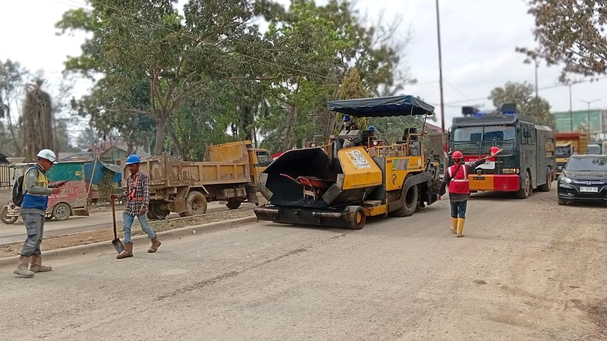 PU Pastikan Perbaikan Jembatan Enang-enang Tetap Berjalan