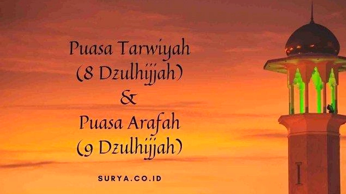 Puasa Tarwiyah dan Puasa Senin Dilaksanakan 25 Mei 2026