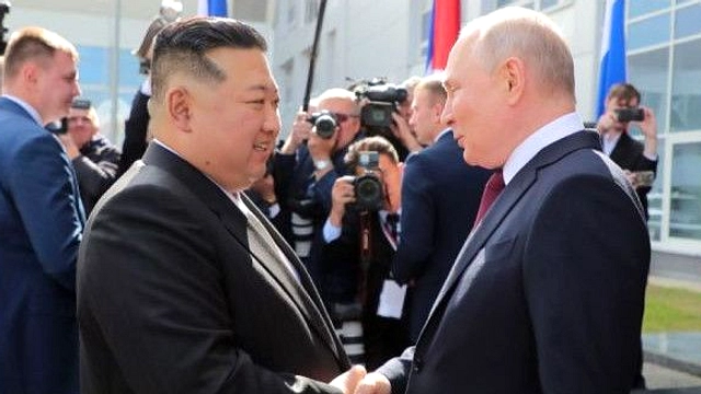 Putin Ucapkan Selamat kepada Kim Jong Un yang Terpilih Ulang