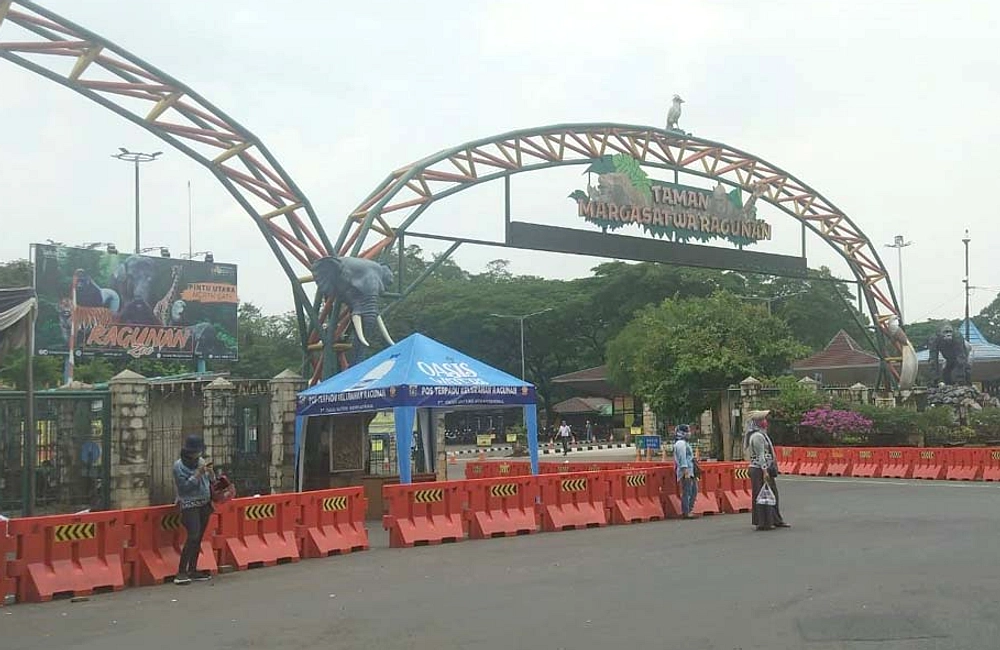 Ragunan Tetap Ramai di Akhir Liburan Sekolah