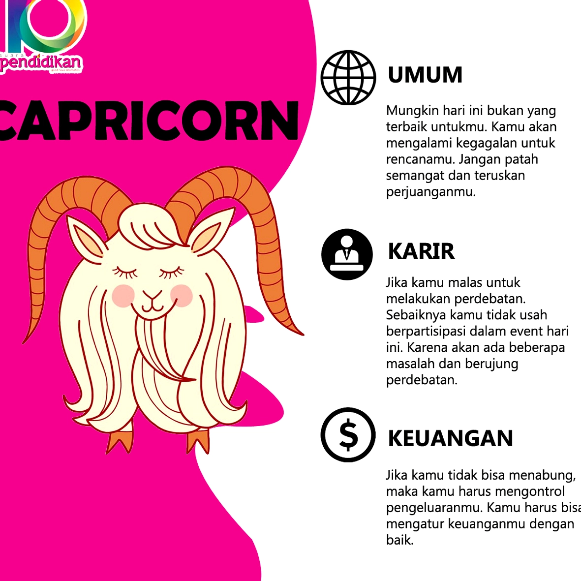 Ramalan Zodiak Capricorn 9 Juli 2026: Karier, Keuangan, dan Asmara