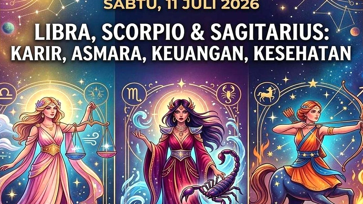 Ramalan Zodiak Scorpio 11 Juli 2026: Asmara, Karier, Keuangan, dan Kesehatan
