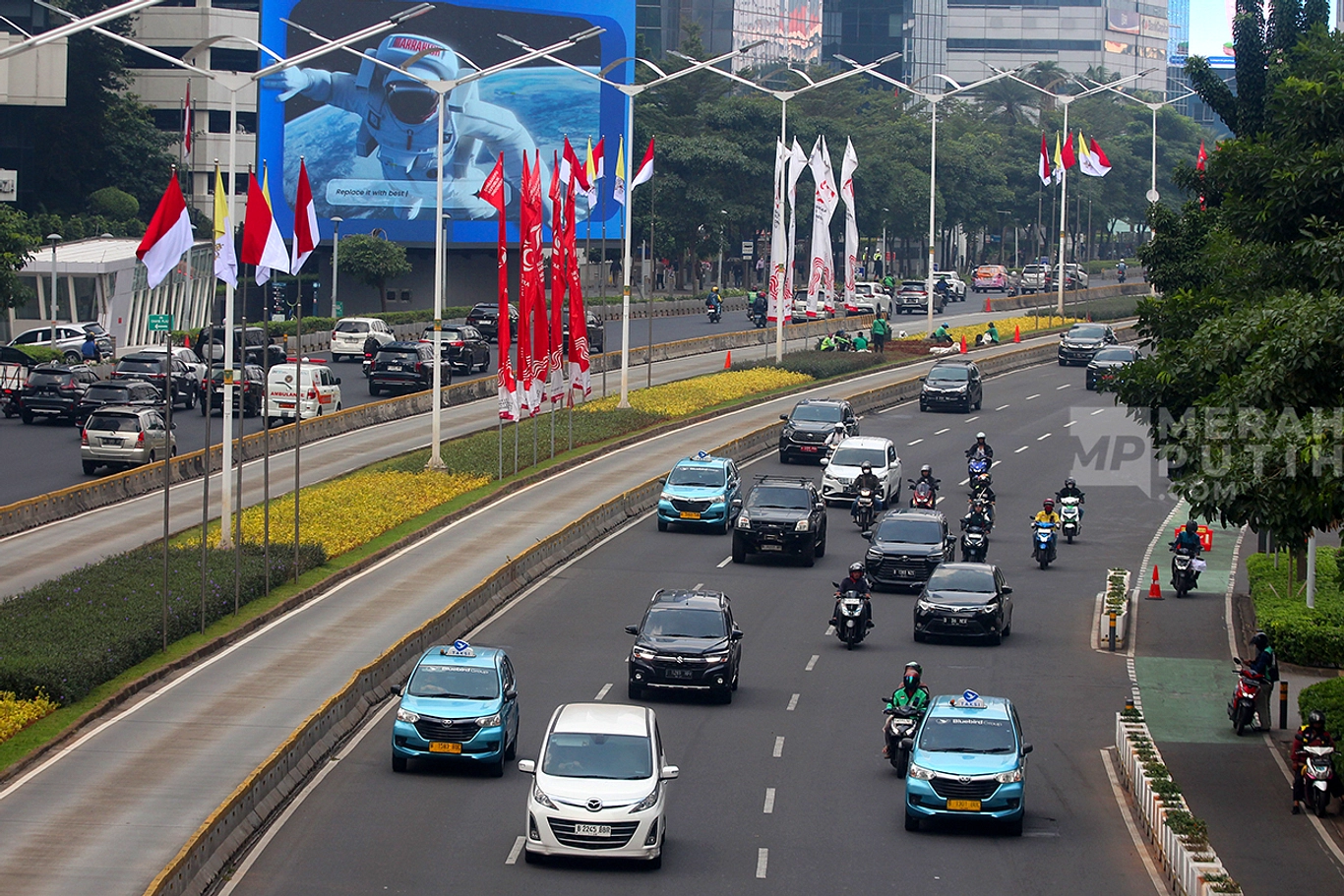 Rekayasa Lalin Kunjungan PM Singapura Mulai Sore