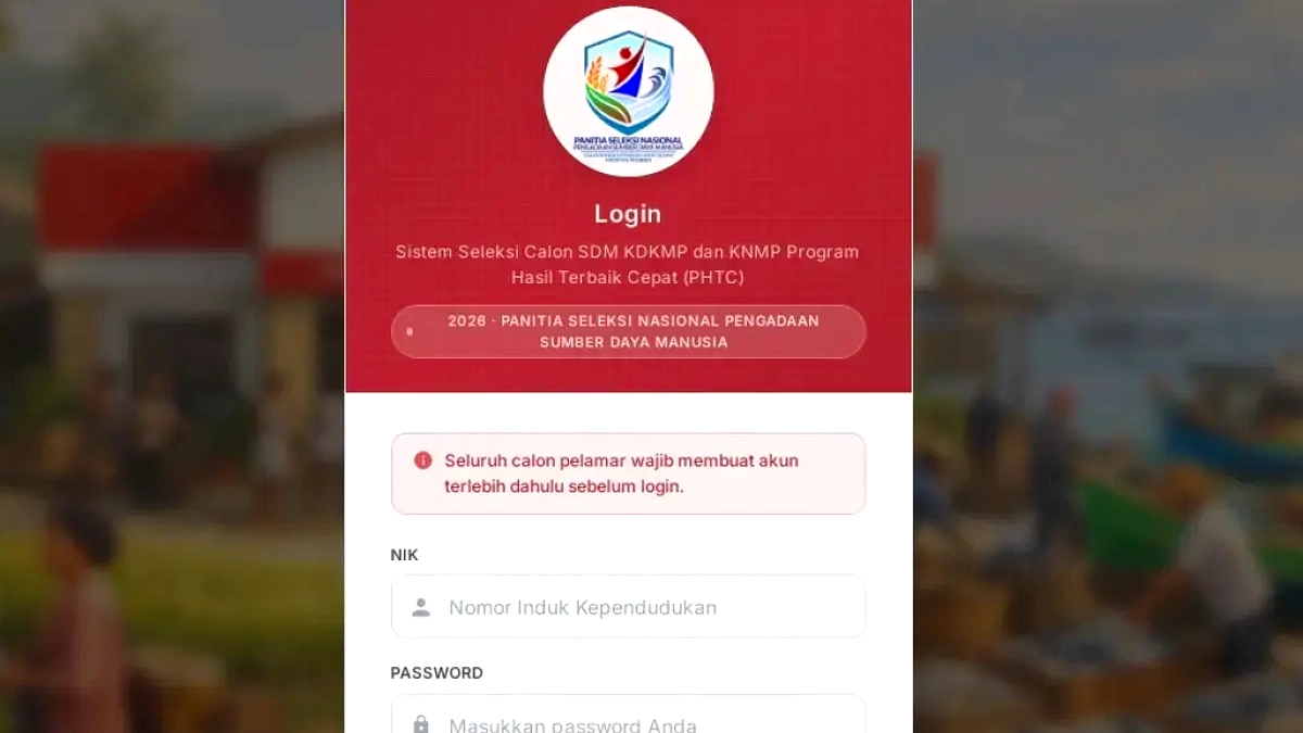 Rekrut KDKMP 2026: Tes Kognitif Koperasi Merah Putih