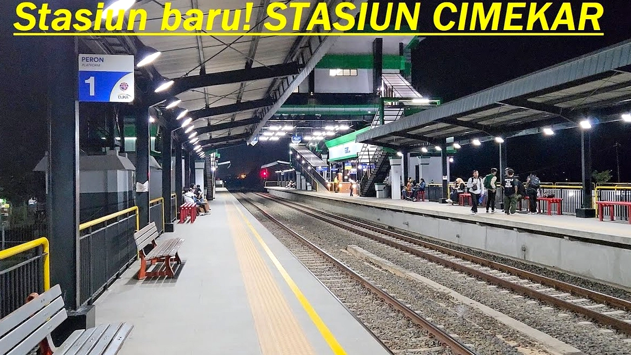 Remaja Melompati Pagar Stasiun Cimekar KAI Perketat Keamanan