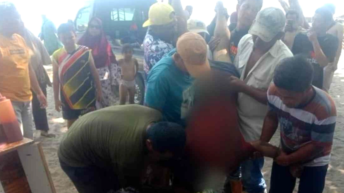 Remaja Tenggelam di Sungai Cibanjaran, Penyelamat Hilang