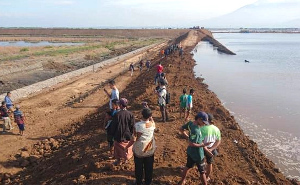 Rembesan Tanggul Lapindo Meningkat, PU Pastikan Masih Aman