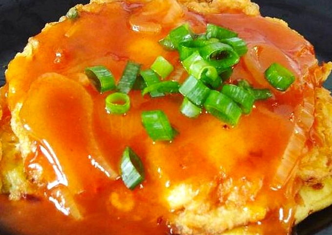 Resep Fuyunghai Mudah, Gurih, Asam Manis, 30 Menit