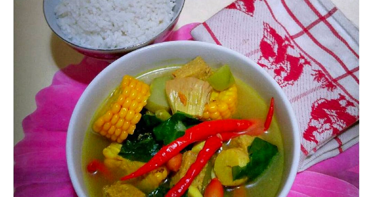Resep Sayur Asem Betawi Tetelan Pedas Gurih