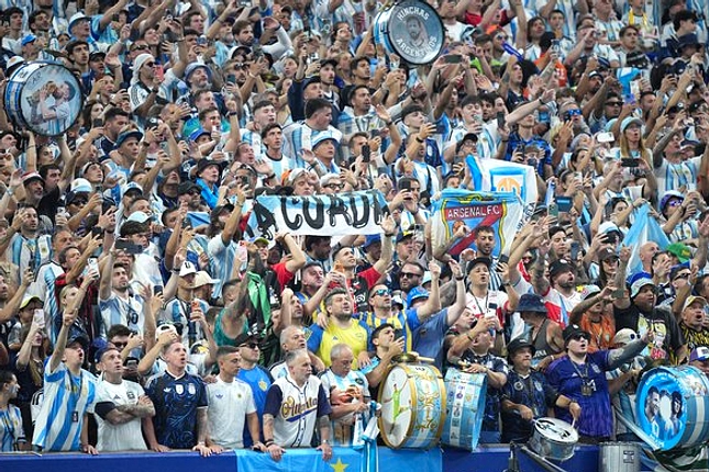 Ribuan Suporter Argentina Banjiri Atlanta Jelang Semifinal