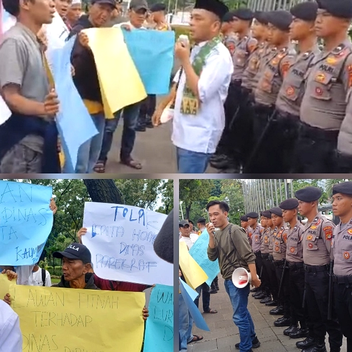 Ribuan Warga Jember Demo Dukung Program MBG Tetap Jalan
