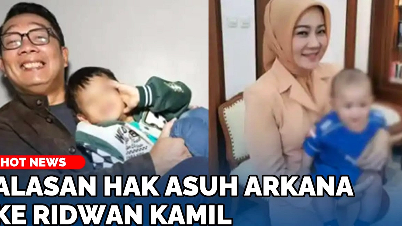 Ridwan Kamil Resmi Ajukan Adopsi Arkana