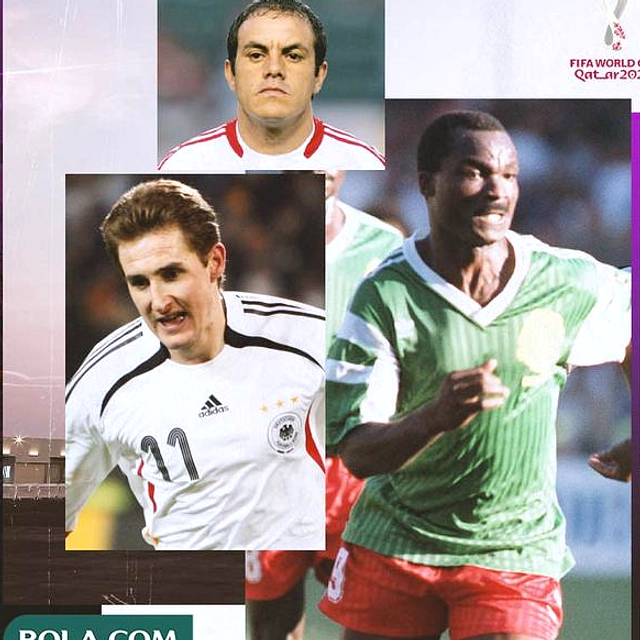 Roger Milla Rekor Gol Terlama Piala Dunia, Tidak Terpecahkan