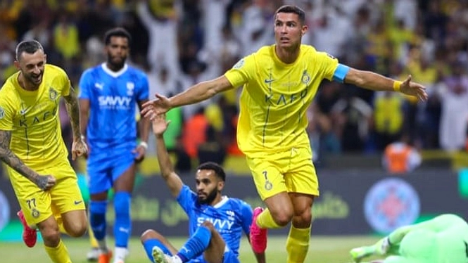 Ronaldo Minta Dukungan, Al Nassr Hadapi Al Hilal di Riyadh
