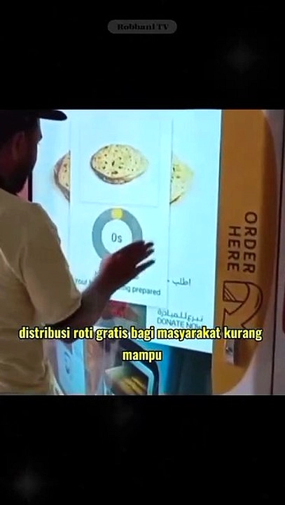 Roti Gratis 24 Jam di Dubai: Mesin Sosial Kurangi Rawan Pangan