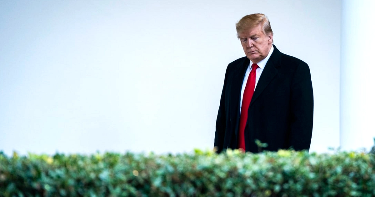 Rumor Trump Dirawat di Walter Reed Ditolak Gedung Putih