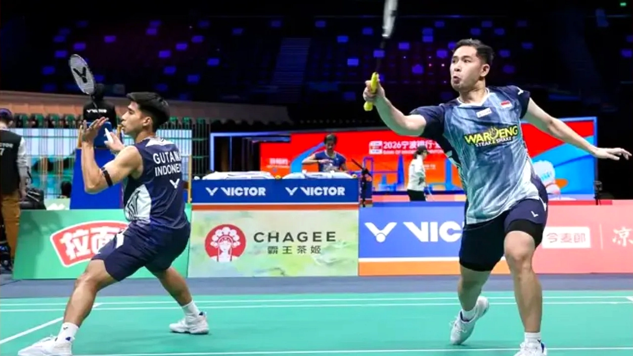 Sabar/Reza ke 16 Besar Japan Open, Reza Main dengan Cedera