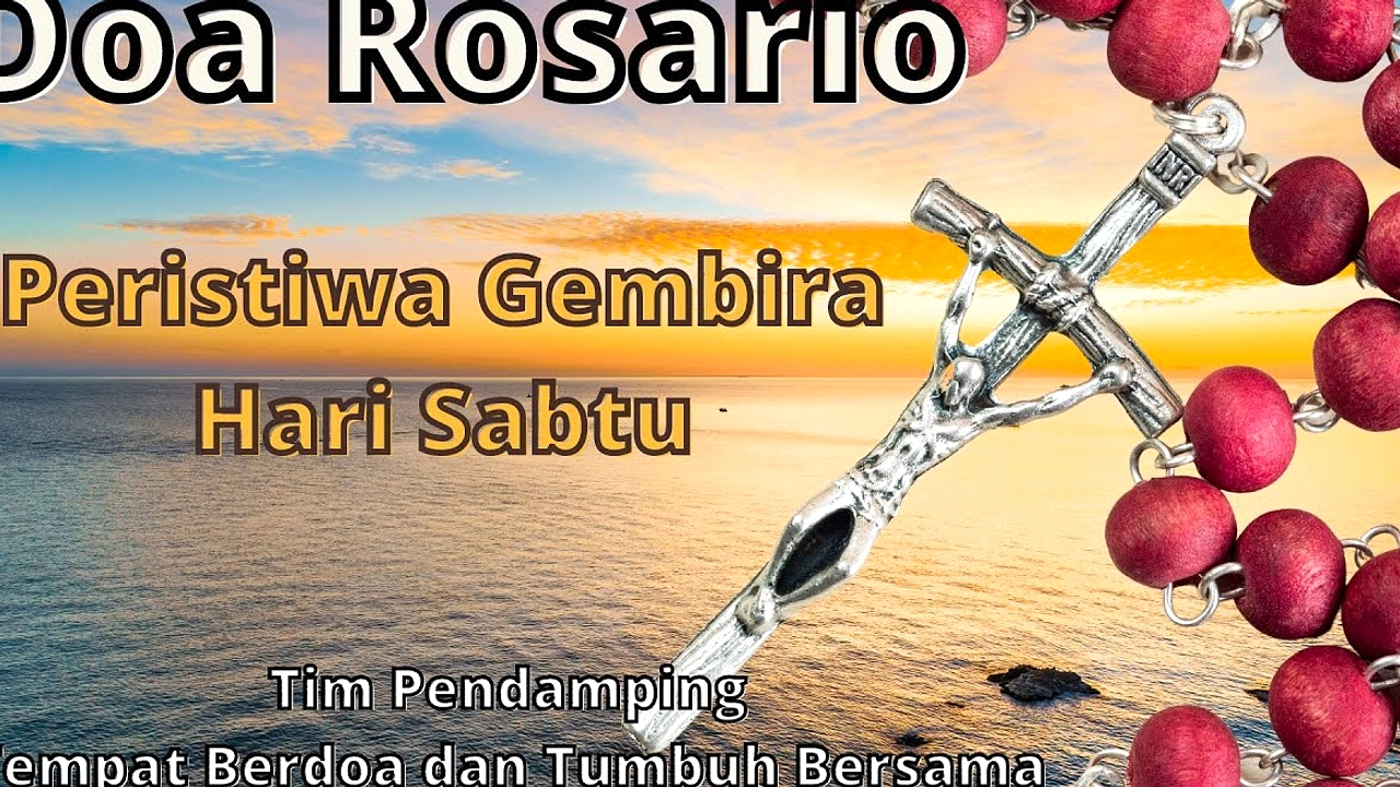 Sabtu 20 Juni 2026, Umat Katolik Diajak Renungkan Peristiwa Gembira Rosario