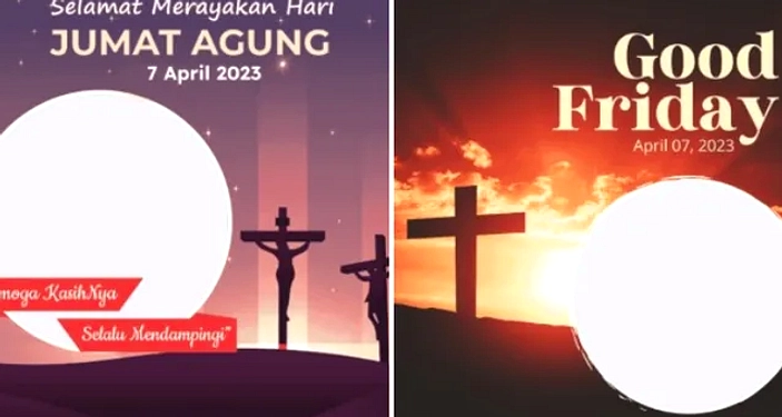Sambut Jumat Agung 2026: Pilih Twibbon Peringatan Bersama