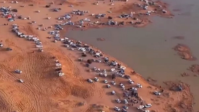 Saudi Bangun Danau Air Tawar Raksasa di Tabuk, NEOM