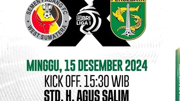 Semen Padang vs Persebaya, Pekan 33 BRI Super League 2026